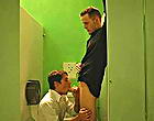 Two juicy sweet dude have a blowjob in the toilet