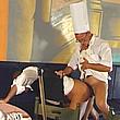 Gay Uniform Movies - French Chef Eats And Fucks Tender Ass