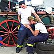 Gay Uniform Movies - Firemen Suck Dick And Rimming On The Job
